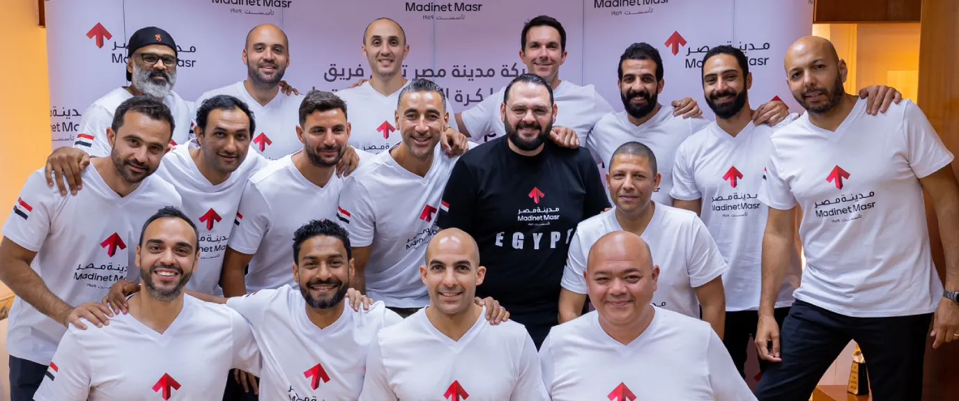 "Madinet Masr Sponsors The Masters Handball Team Stemming from its Commitment to Nurturing Egyptian Talents Image