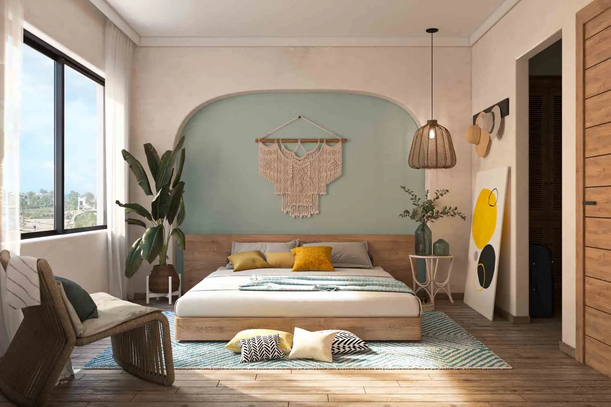 Twin Villa Bedroom