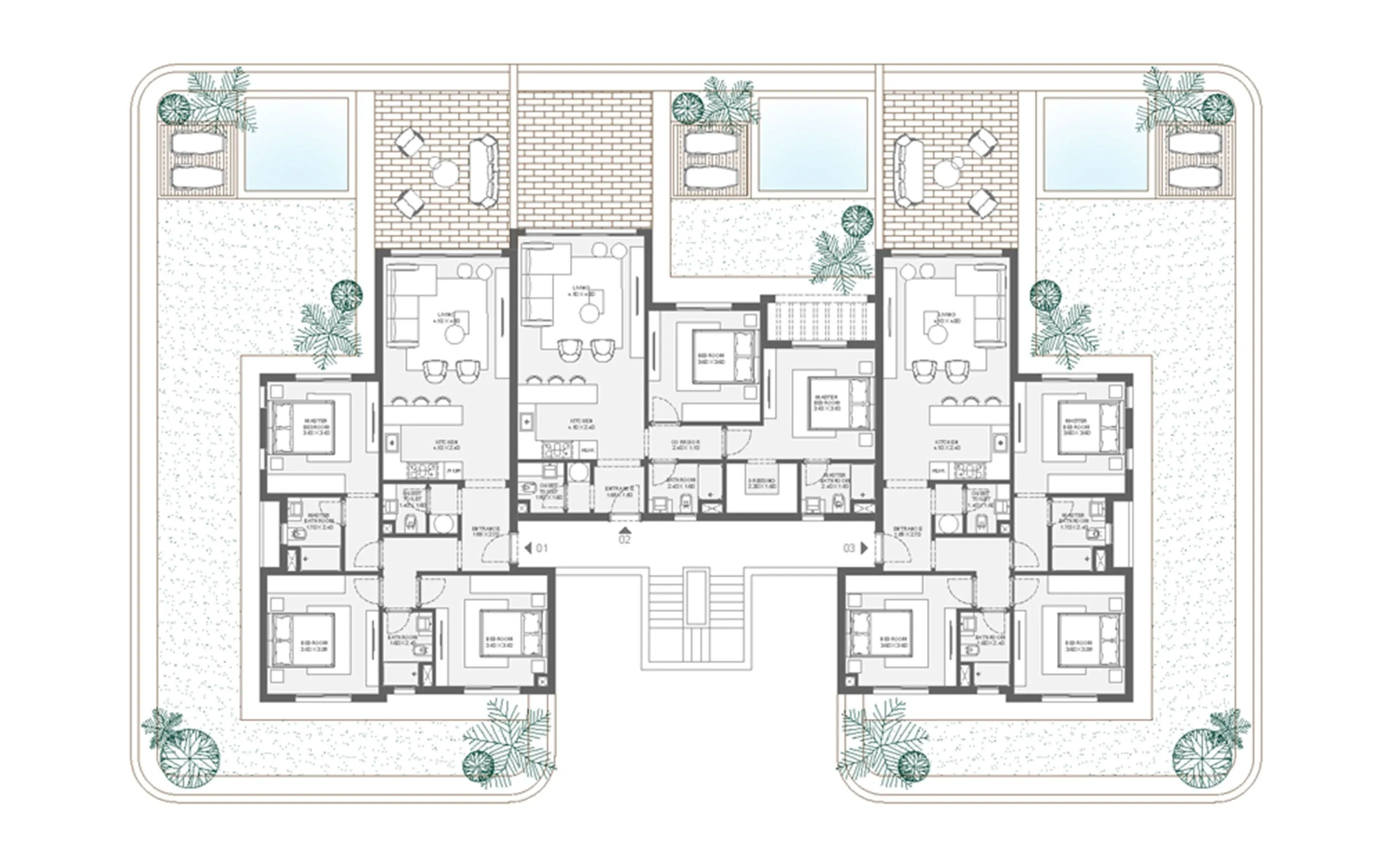 Type J floor plan