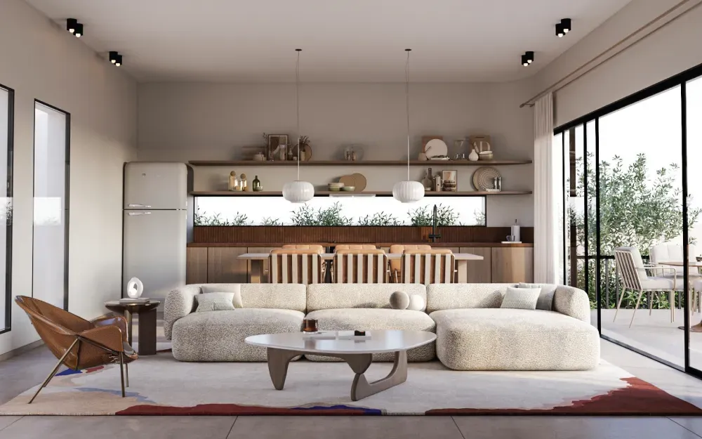 Villa A Living Room