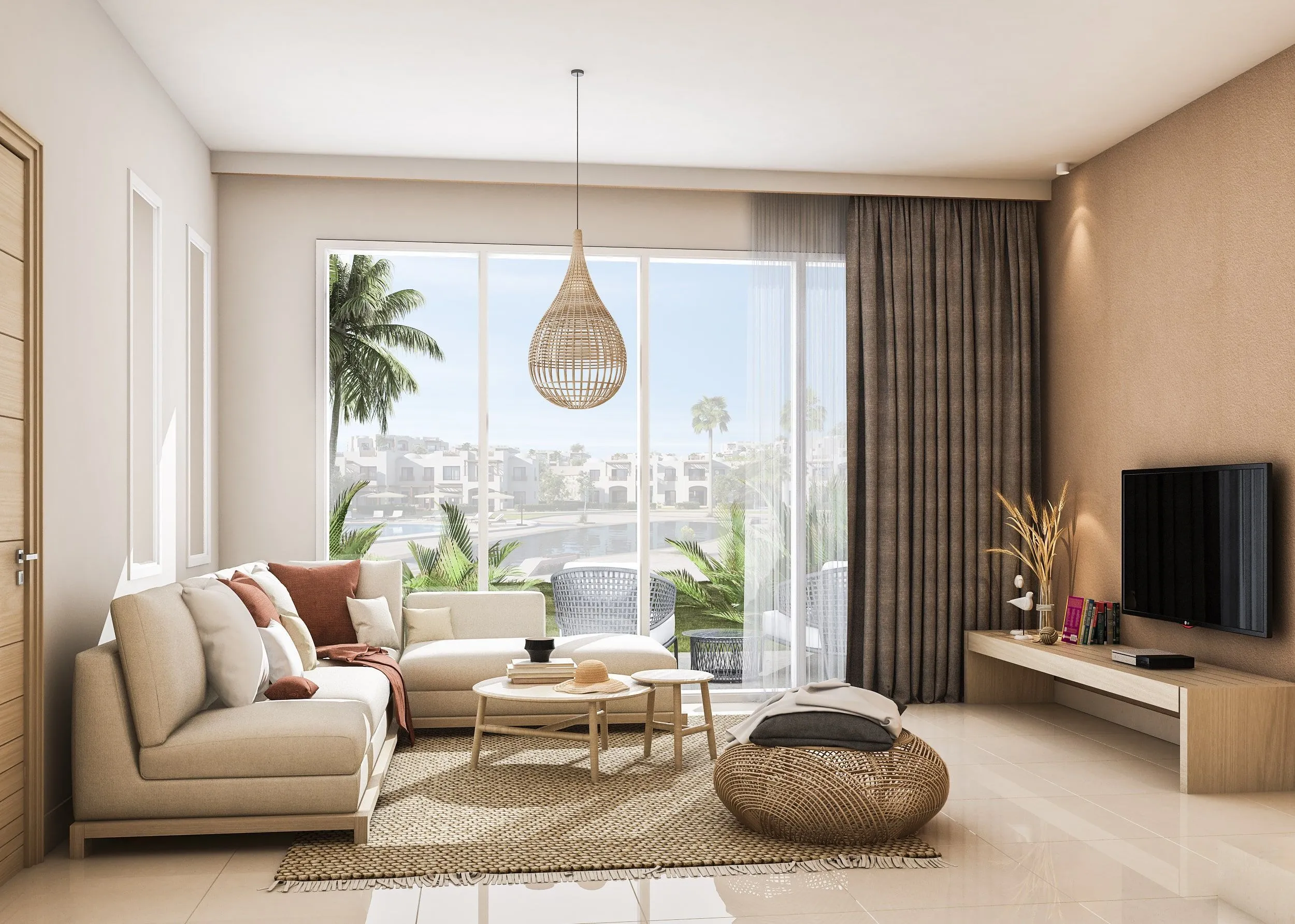Twin Villas Living Room