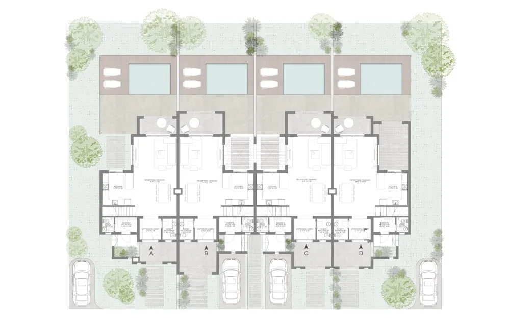 Townhouses floor plan