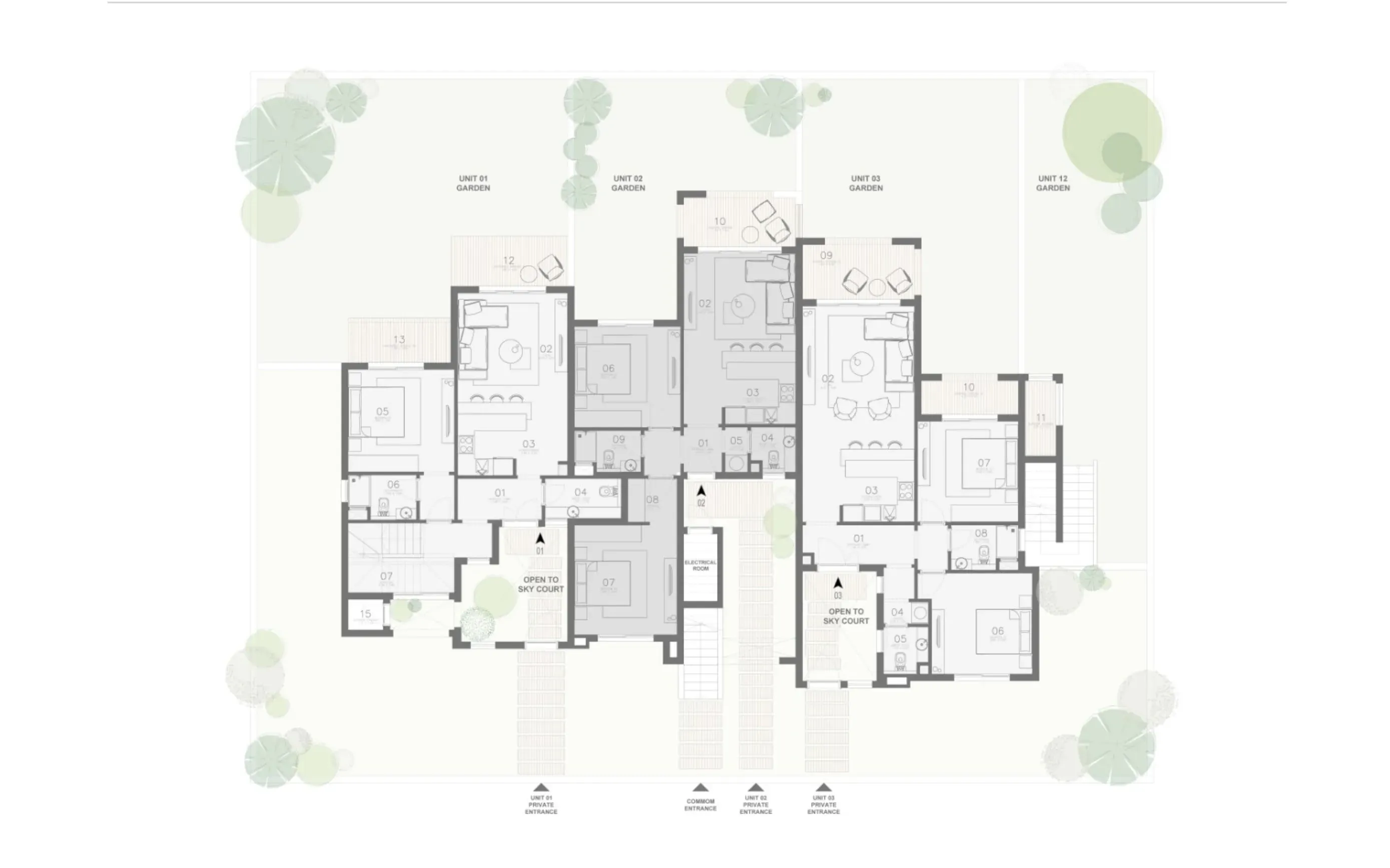 Type A floor plan