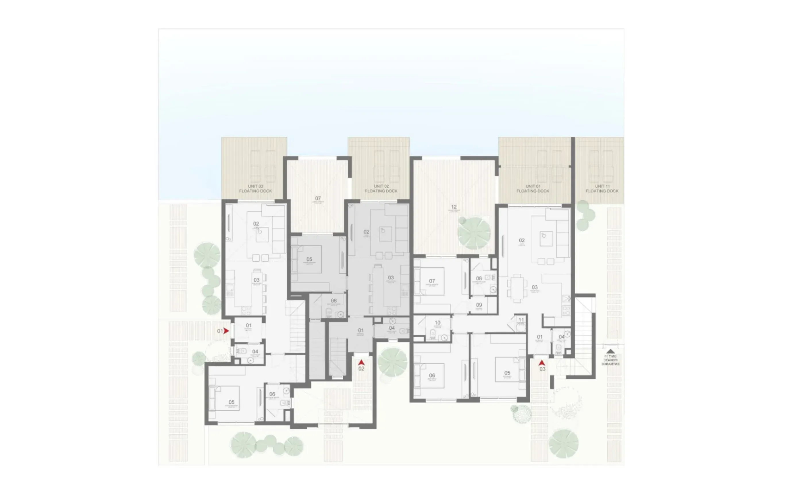 Floating Chalet AM floor plan
