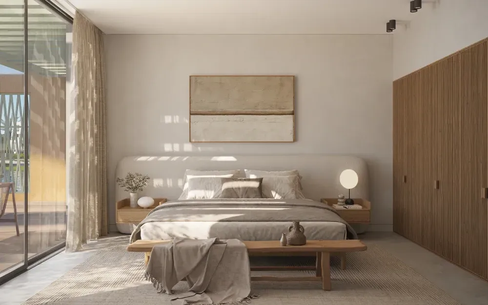 Floating Chalet A bedroom