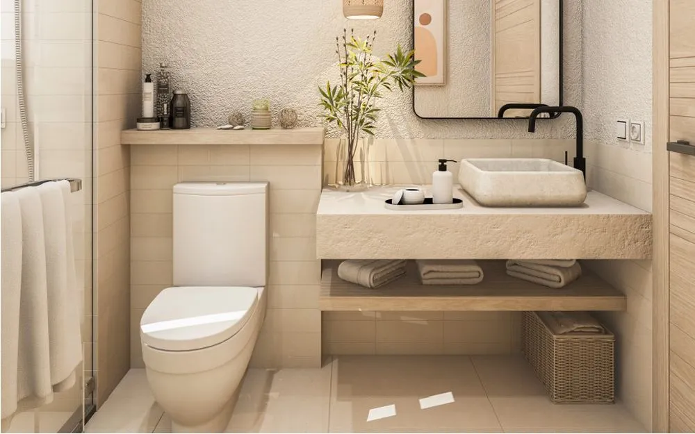 Floating Chalet Type 1 Bathroom