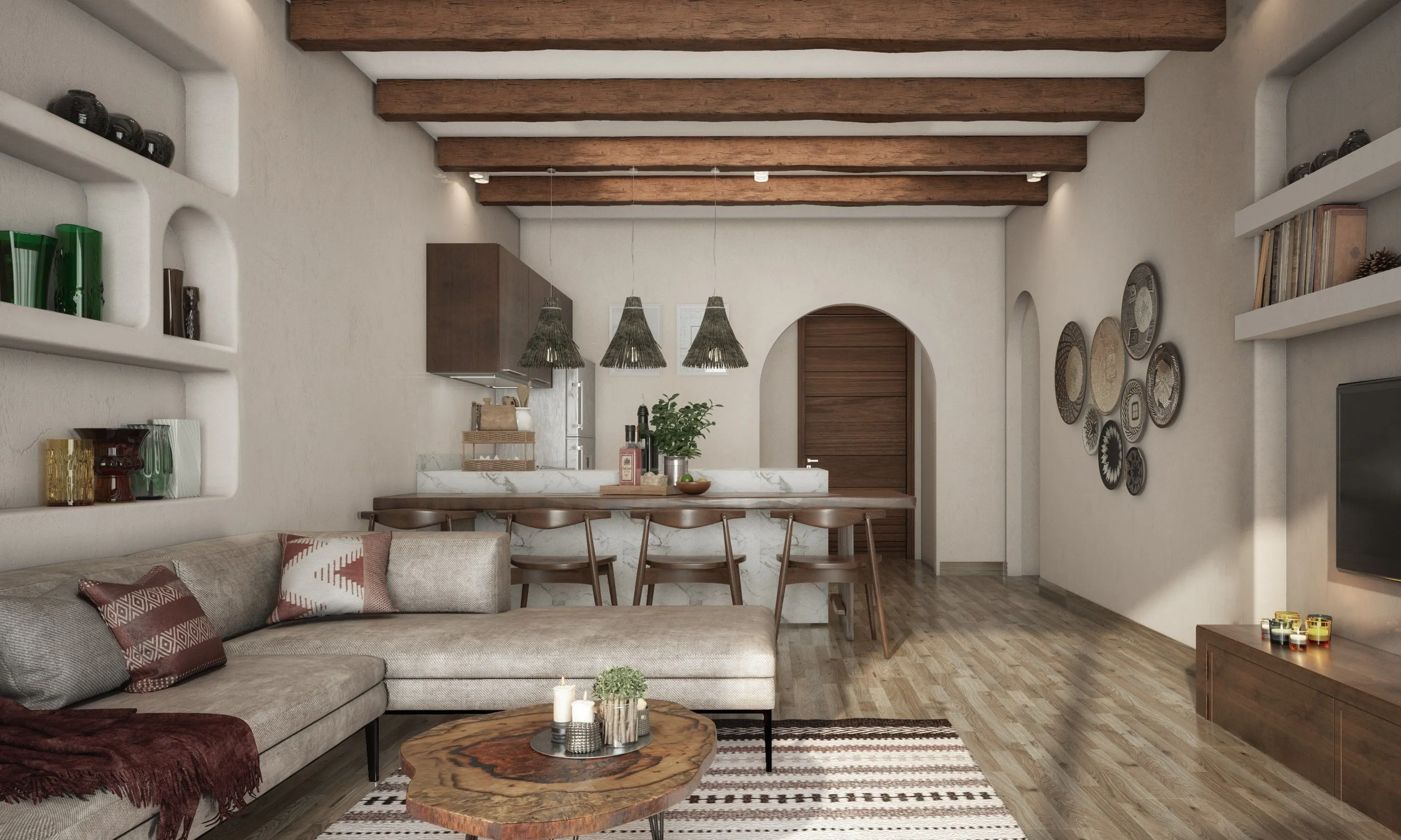 Floating Villa Living Room
