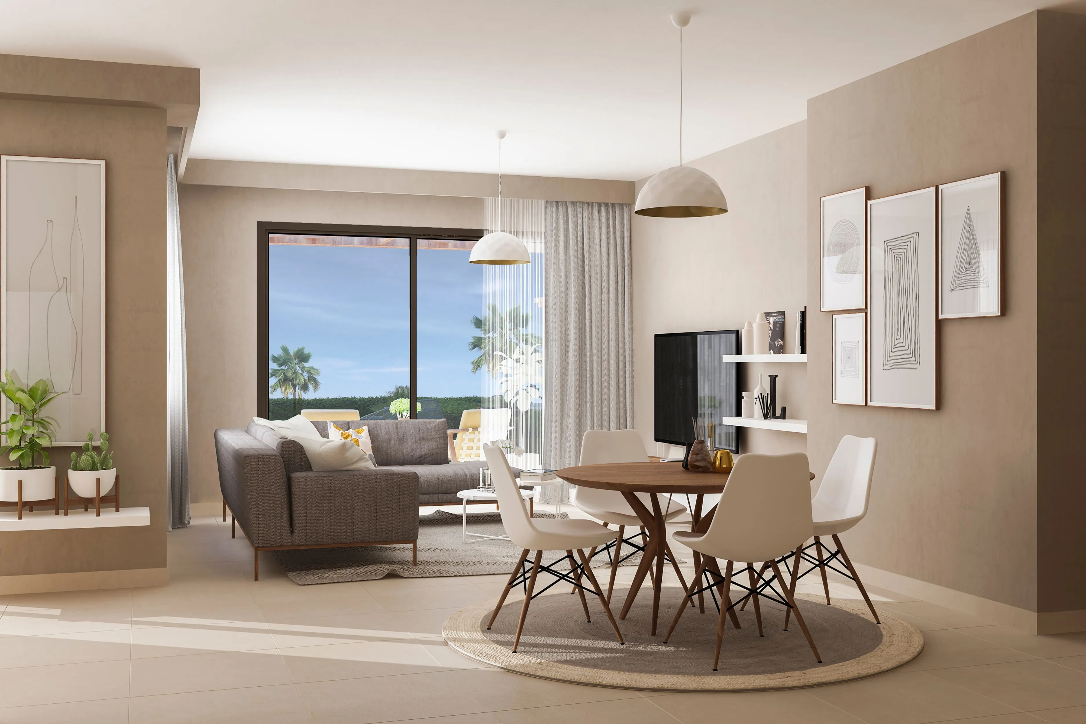 Town House Living Room