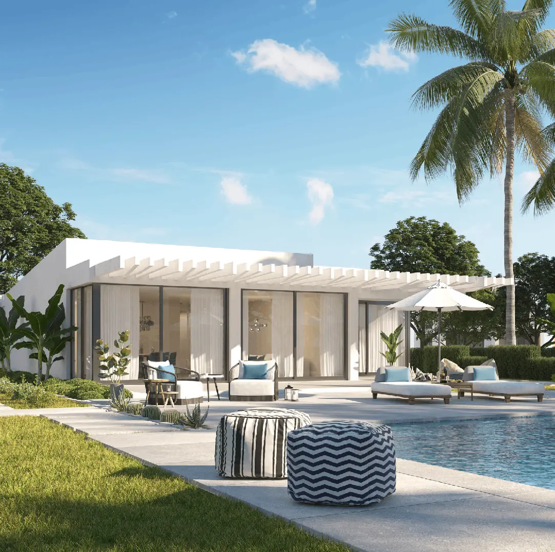 1st Row Beach Villa – unit type design