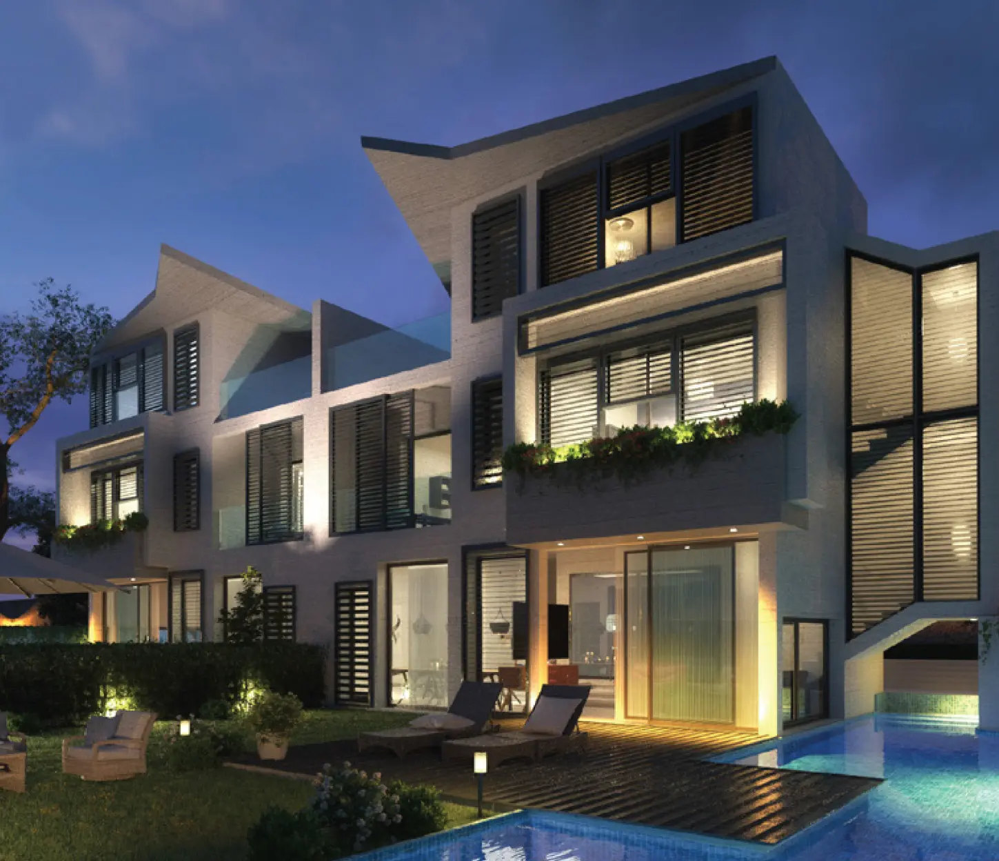 Twin House – unit type design