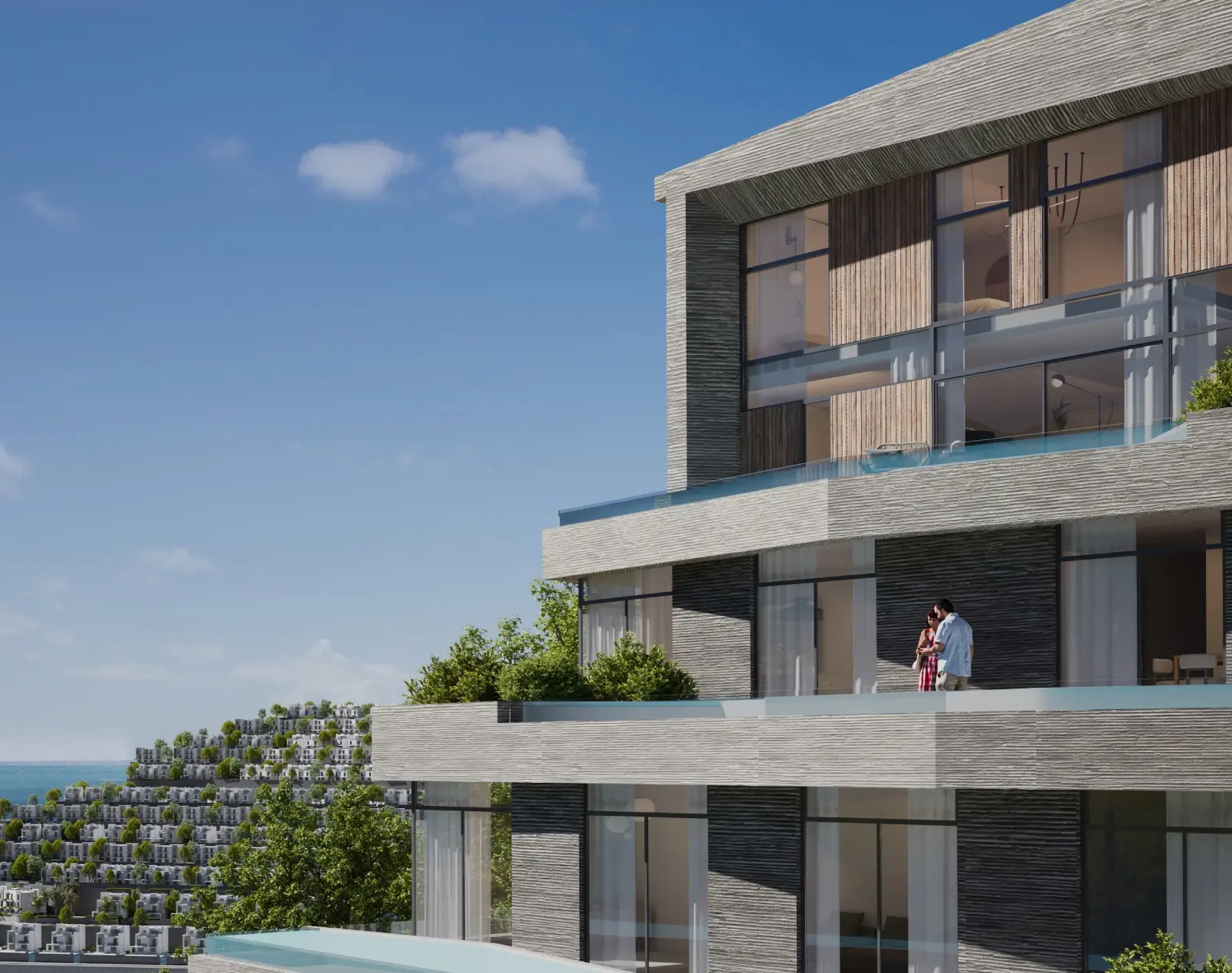 Skyview Terraces – unit type design