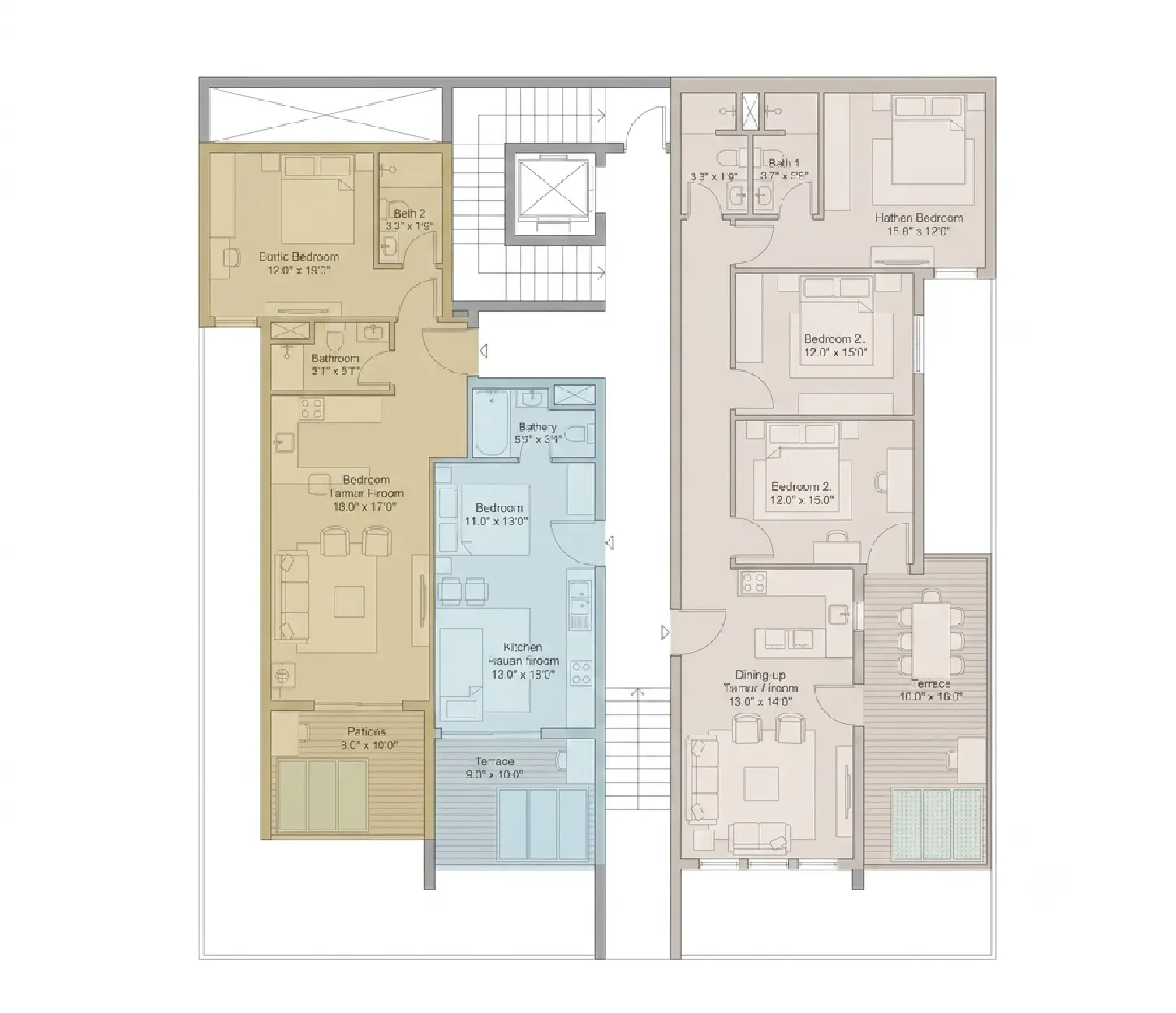 Studio – unit type design