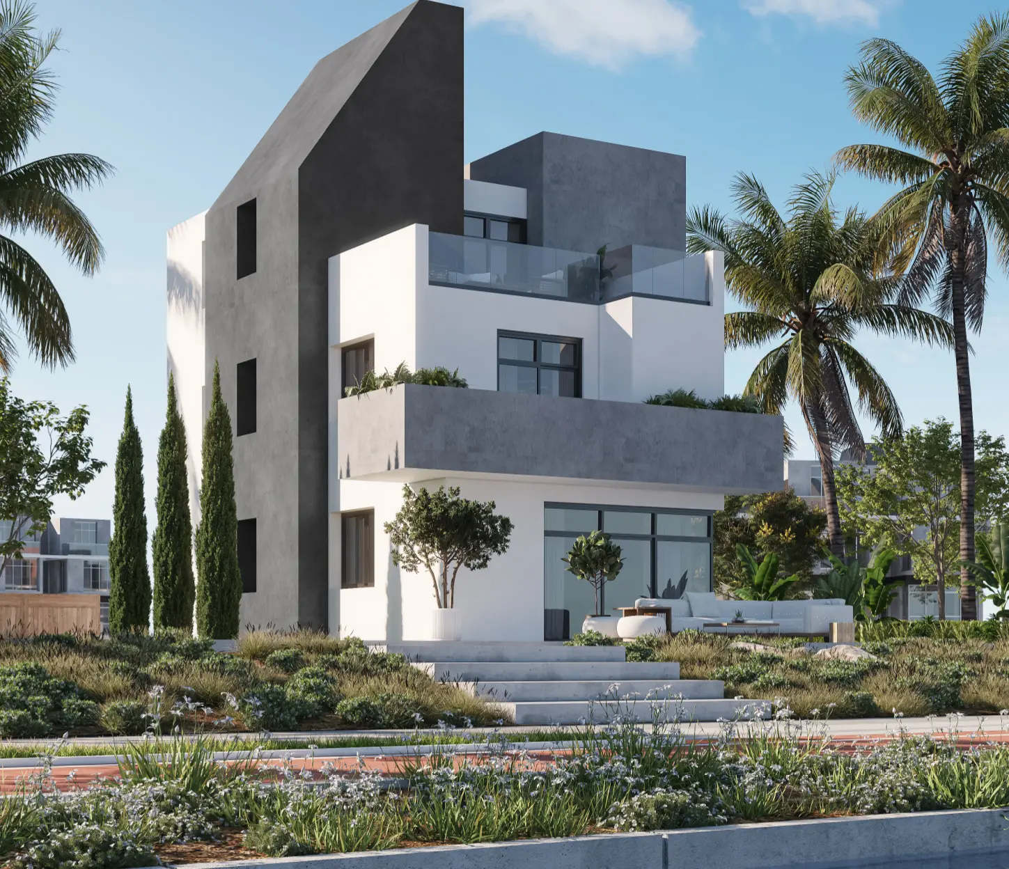 Villas – unit type design