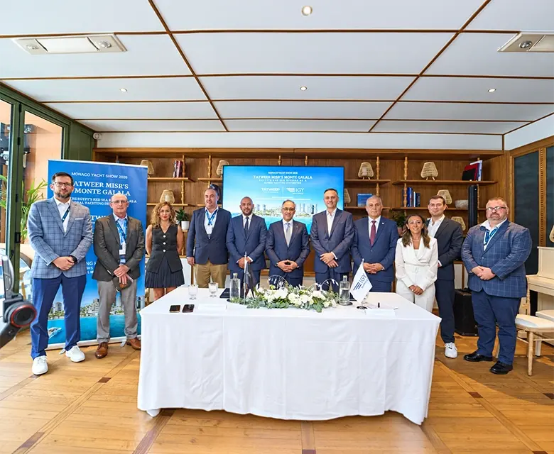 During Its Participation in Monaco Yacht Show 2026 – cover image – Tatweer Misr image