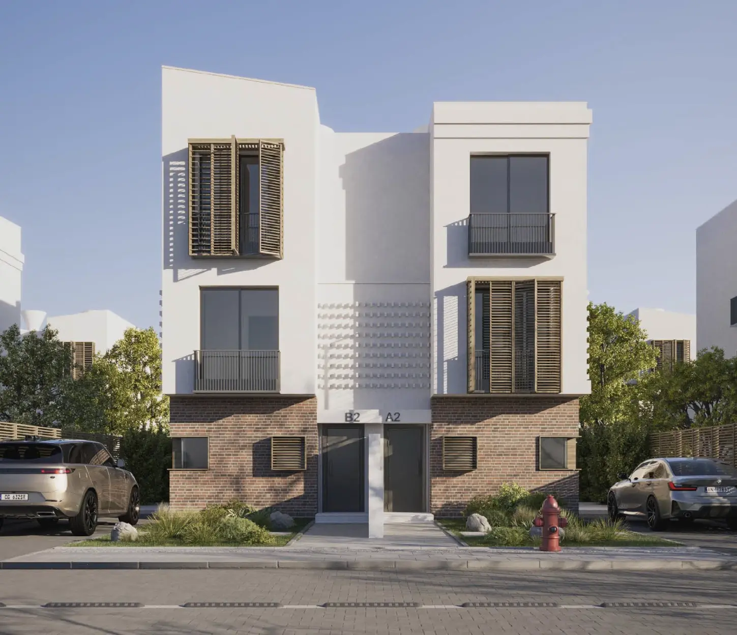TWINHOUSE – unit type design