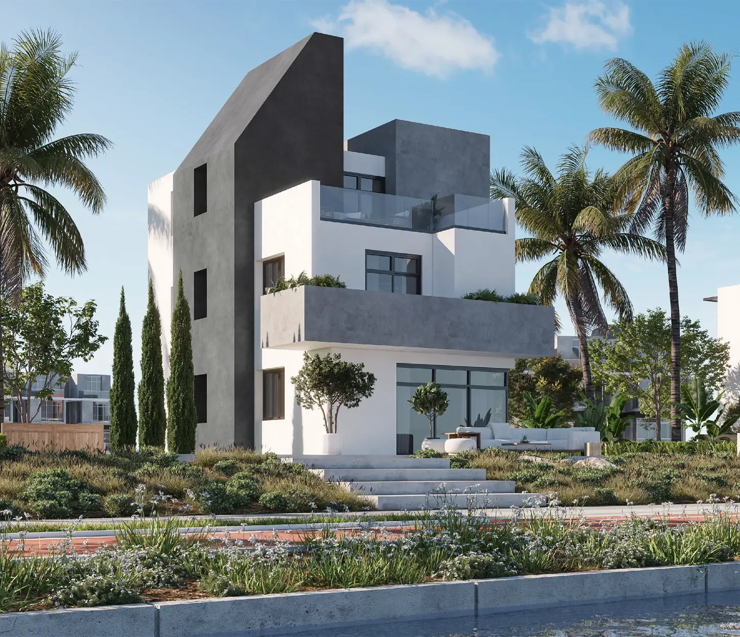 Villas – unit type design