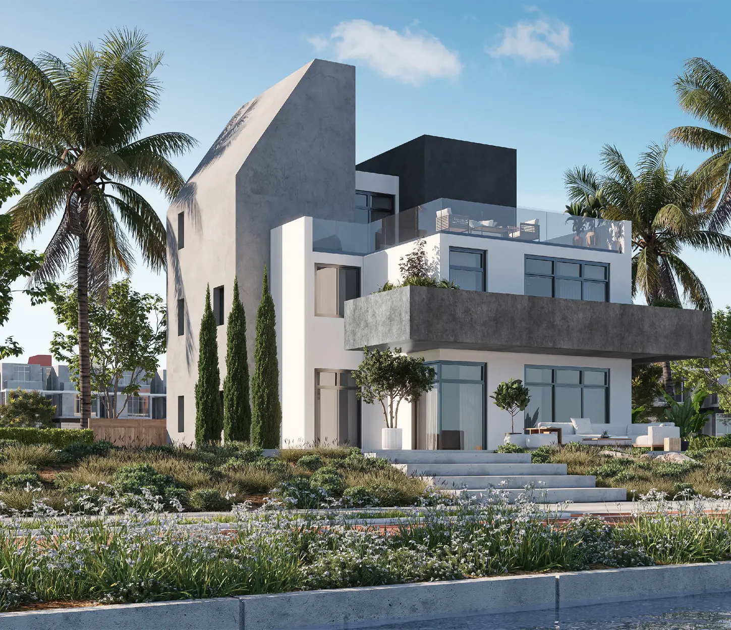 Villas – unit type design